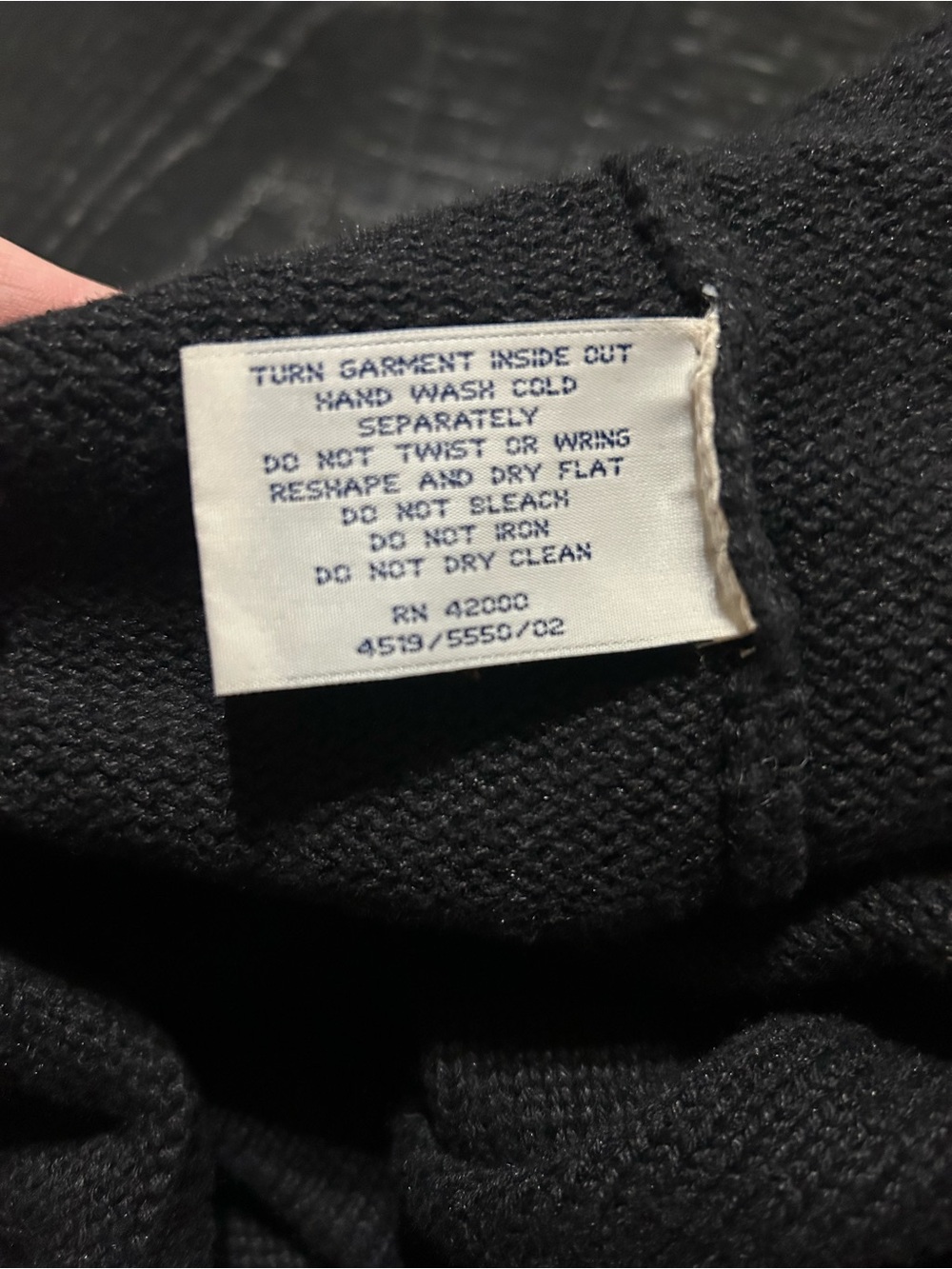Basic Editions Black Vest with Orange Pumpkin Appliqués vintage 1990’s - Picture 7 of 7
